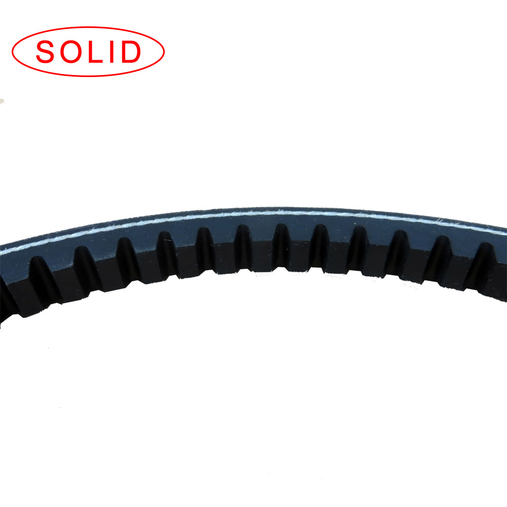 Raw edge v-belts for automobile AV9.5X835La cogged teeth belt